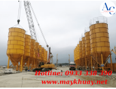 Quy trình sản xuất silo chứa cám